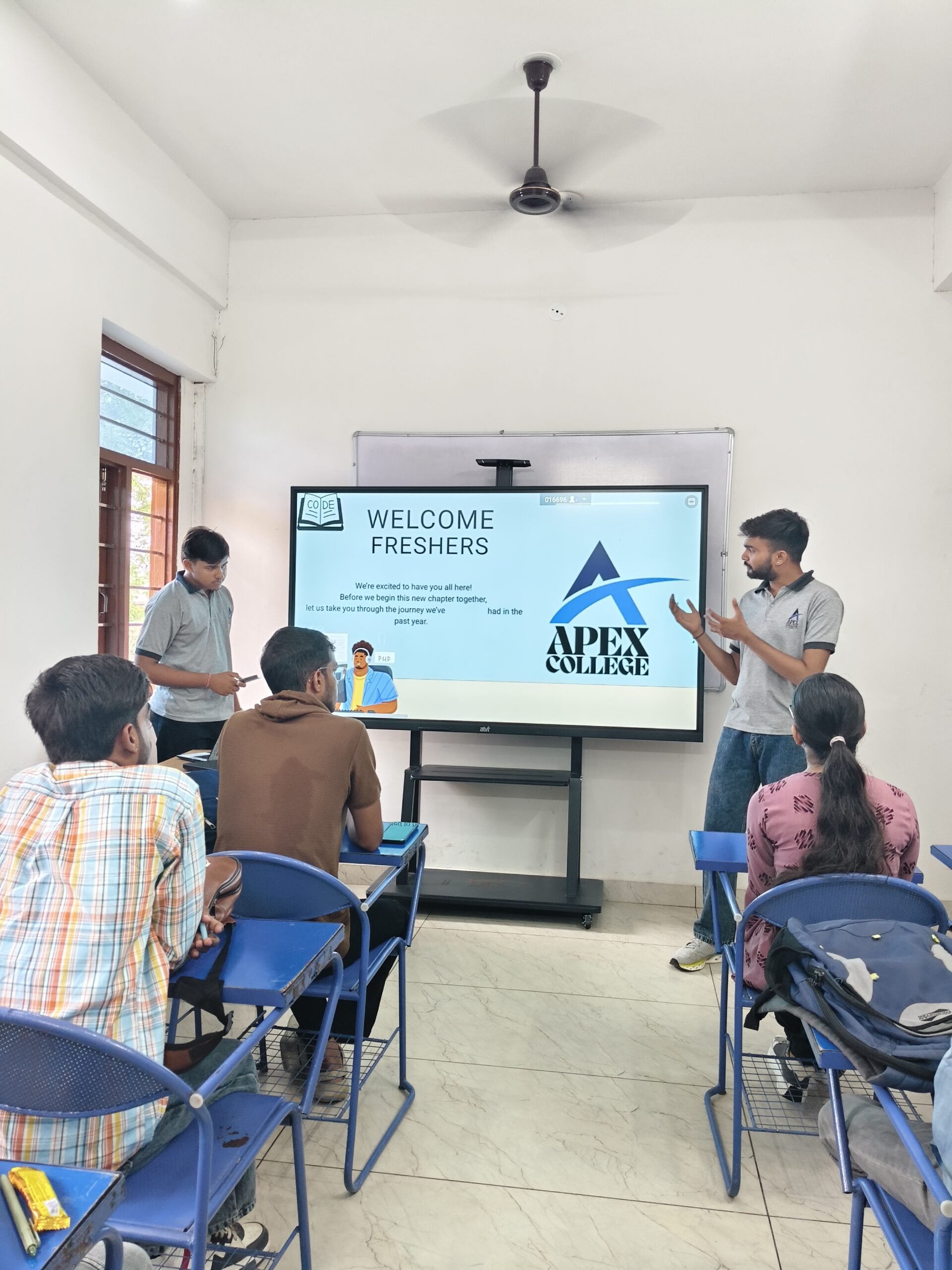 Presentation by student