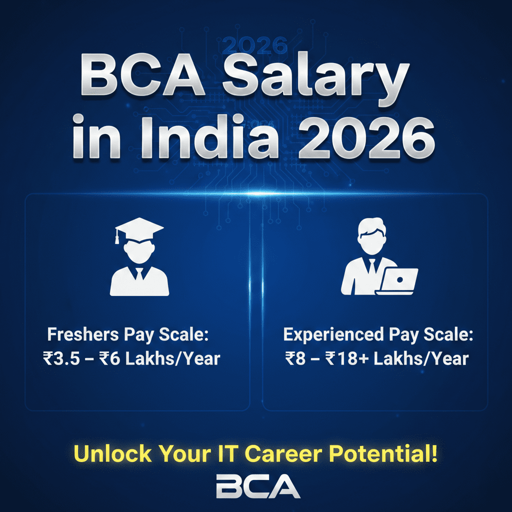 bca salary in india